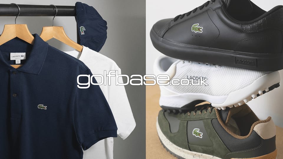 Lacoste Polo Shirts, Baseball Cap and Golf Shoes